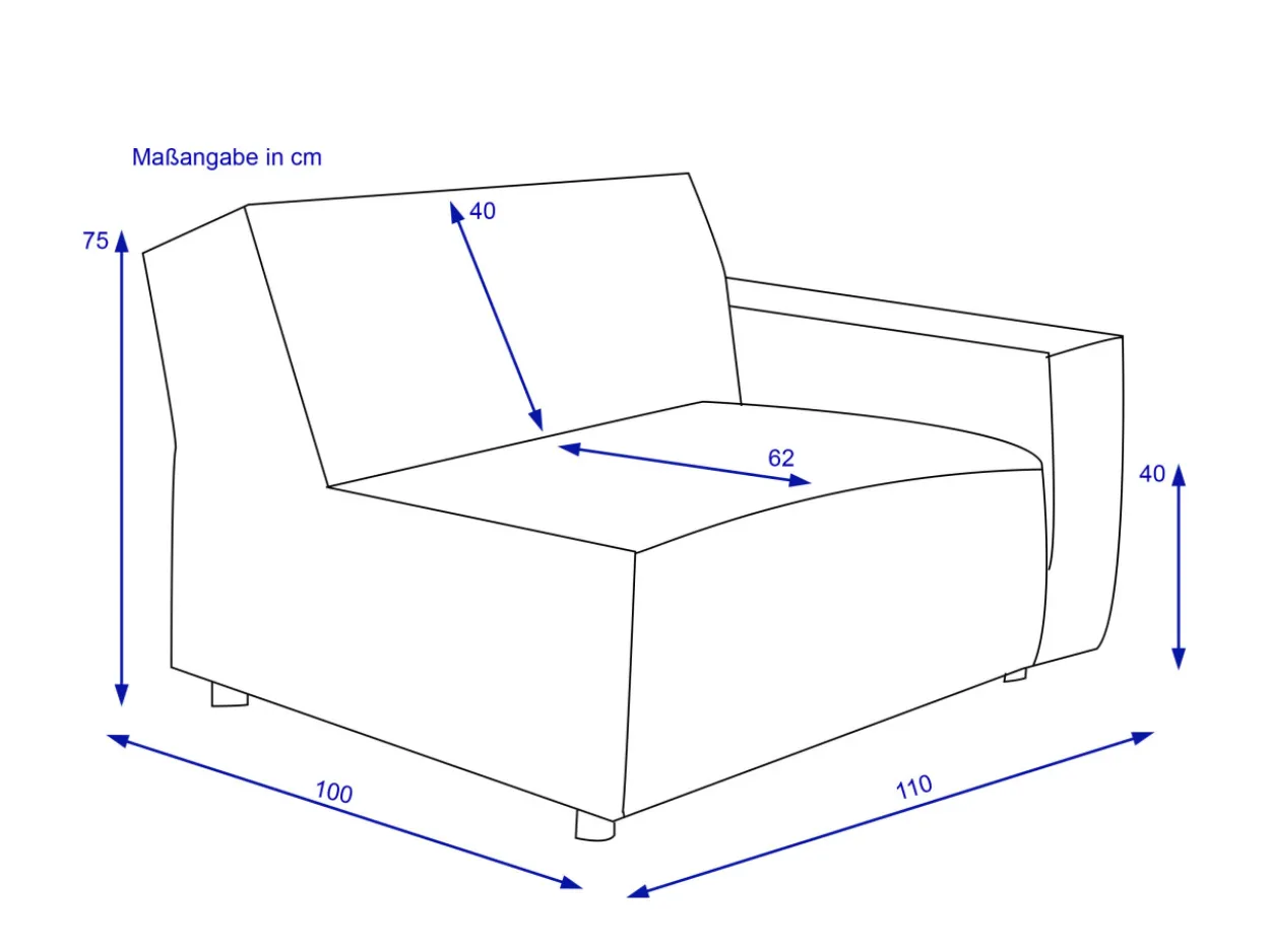 Sofaelement SANSIBAR PADBORG
