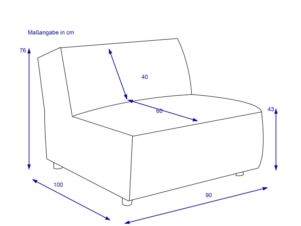 Sofaelement SANSIBAR PADBORG