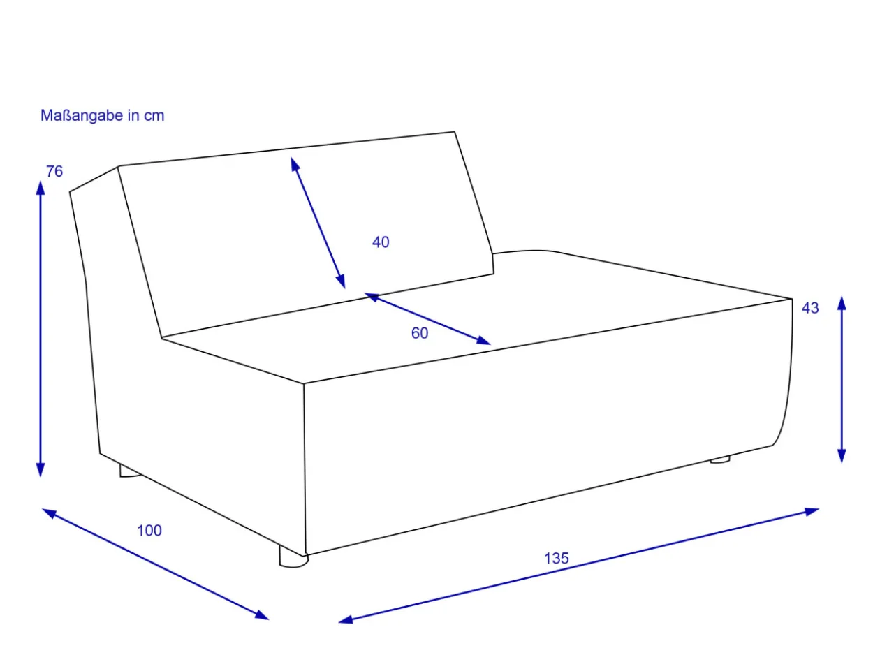 Sofaelement SANSIBAR PADBORG