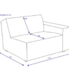 Sofaelement SANSIBAR WESTERLAND