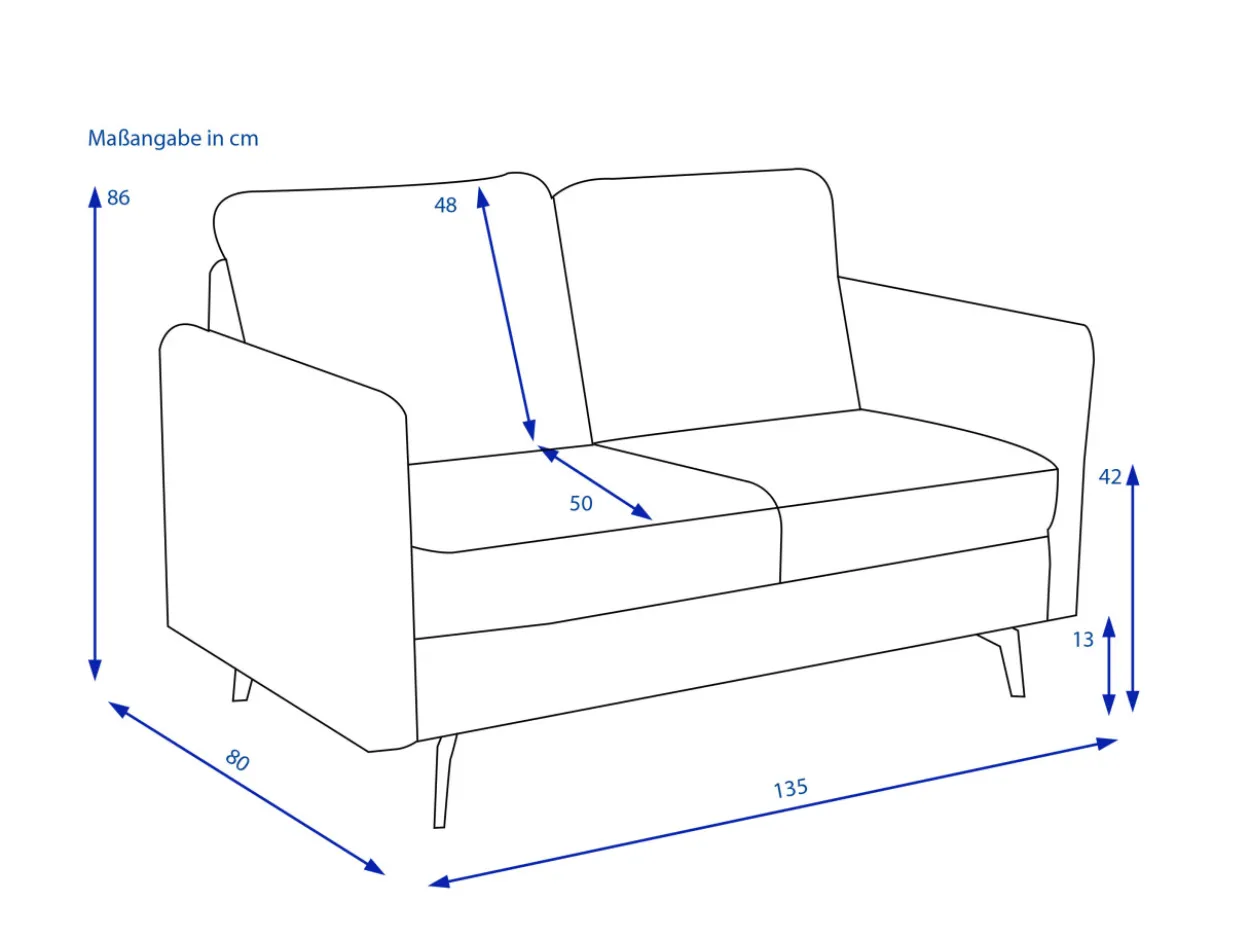 Sofa 2 Sitzer JENIK