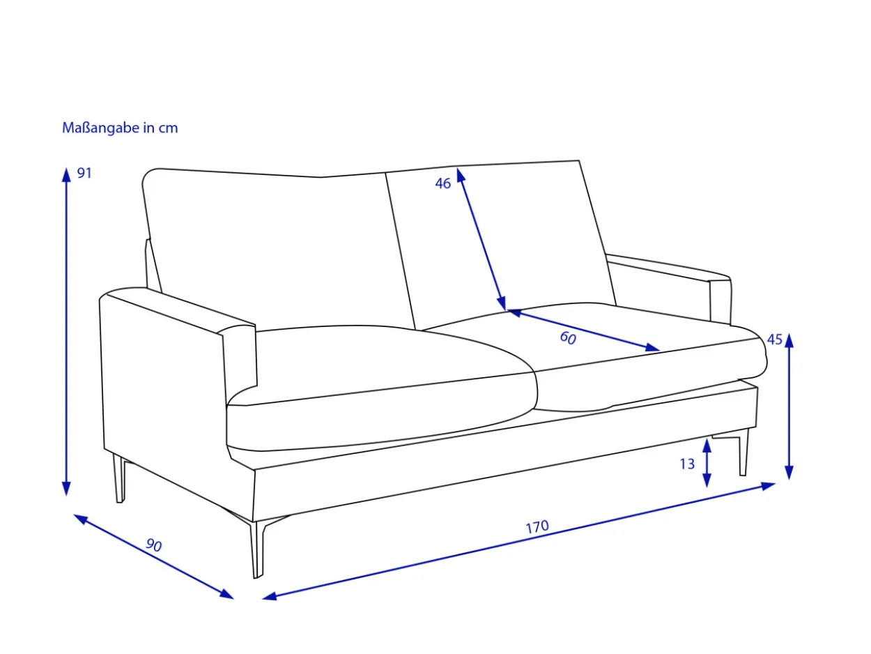 Sofa 3 Sitzer KALVIN