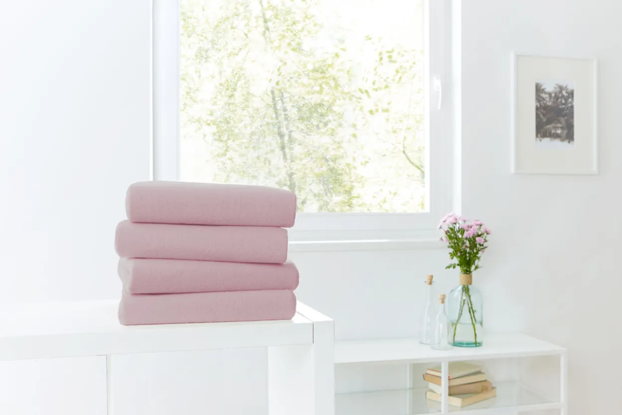 Spannbettlaken TEDDY mauve
