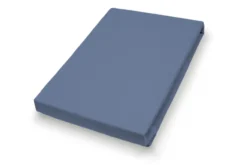 Spannbettlaken 100x200 blau