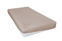 Spannbettlaken 100x200 taupe