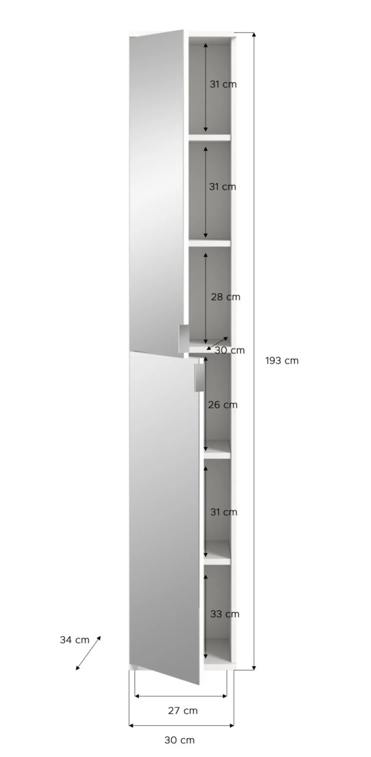 Spiegelschrank PROJEKT X