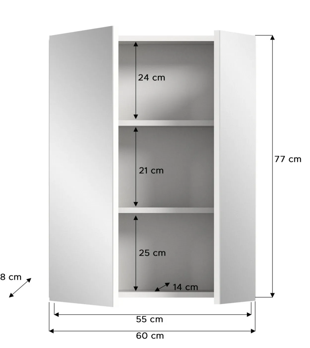 Spiegelschrank VIRA