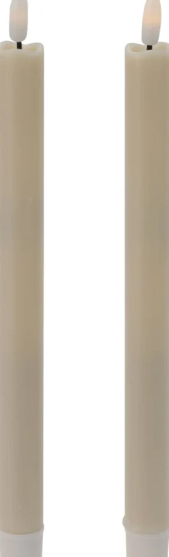 Stabkerze LED IVORY