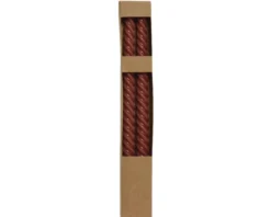 Stabkerzen-Set TWIST rot