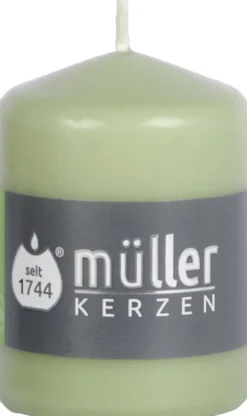 Stumpenkerze BAMBOO GREEN