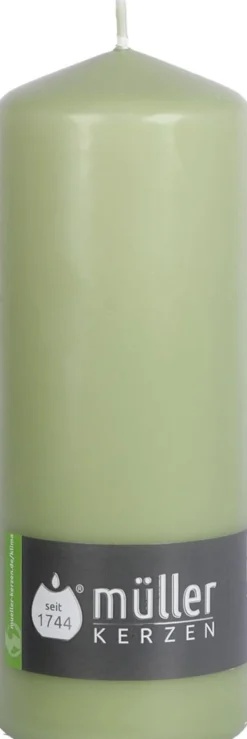 Stumpenkerze BAMBOO GREEN