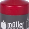 Stumpenkerze DARK RED