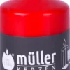 Stumpenkerze RED