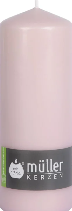 Stumpenkerze ROSE