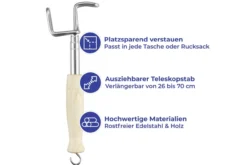Teleskop-Anziehhilfe
