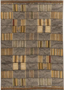 Teppich AURORA grau/multi