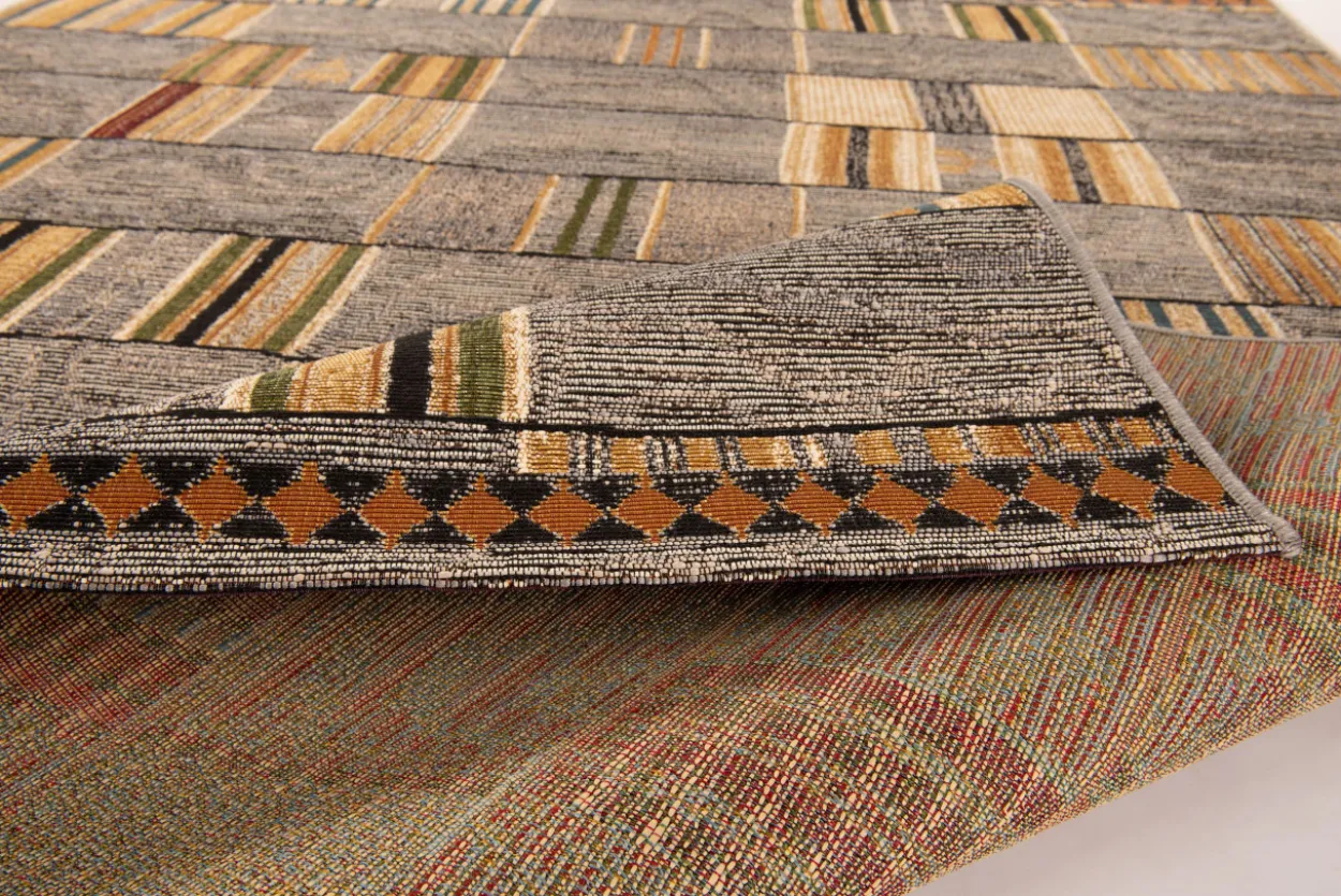 Teppich AURORA grau/multi