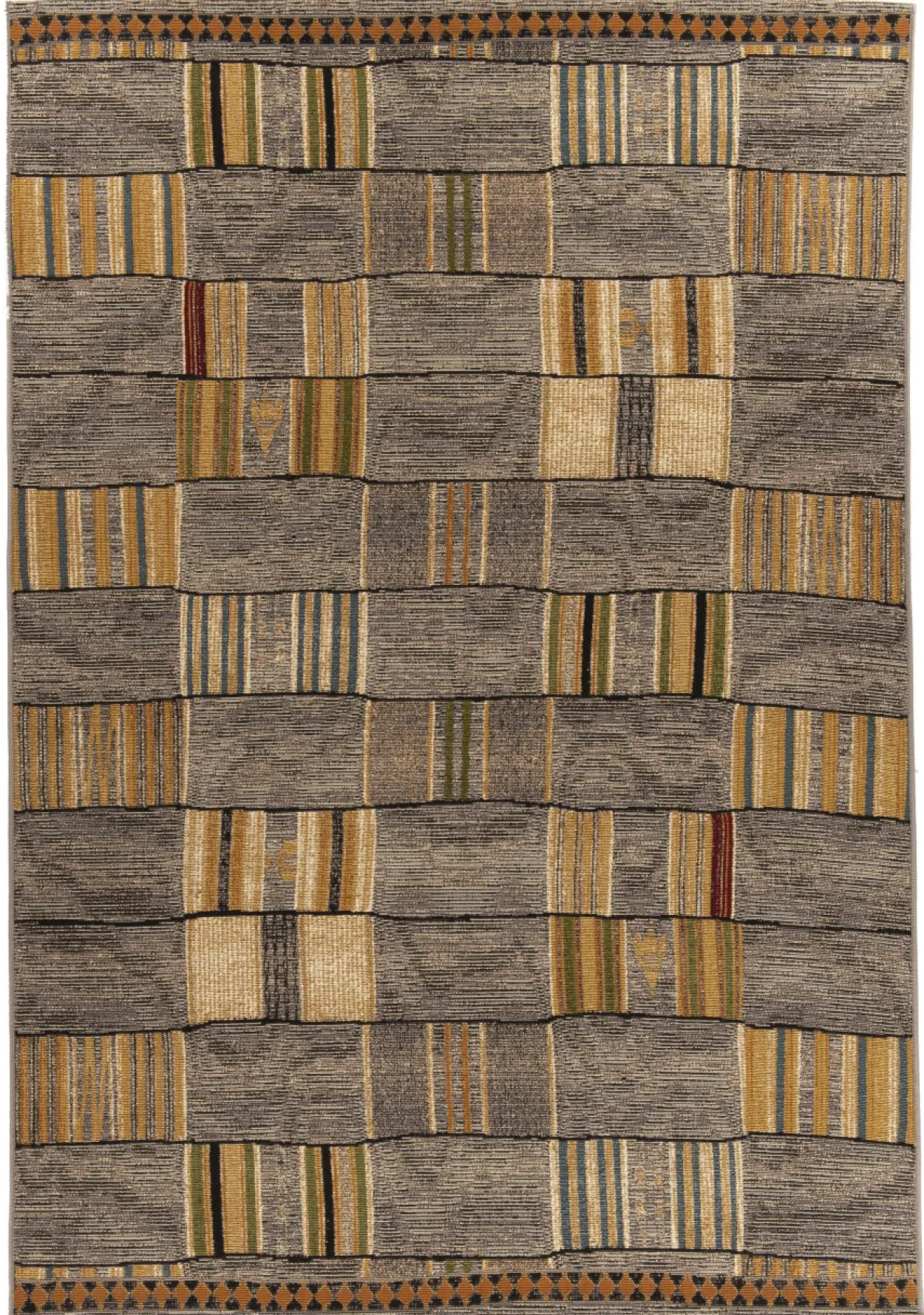 Teppich AURORA grau/multi