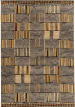 Teppich AURORA grau/multi