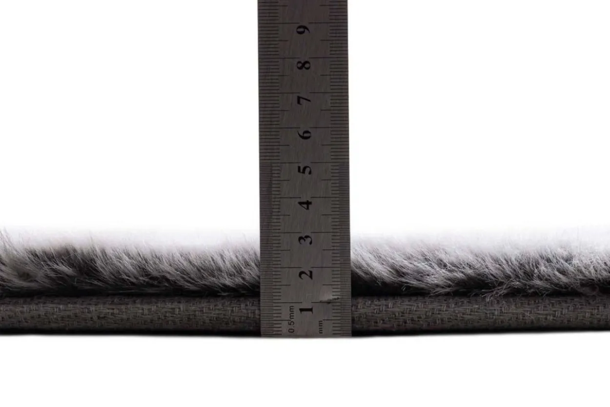 Teppich FURRY silber