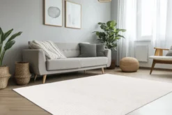 Teppich LOTUS elfenbein