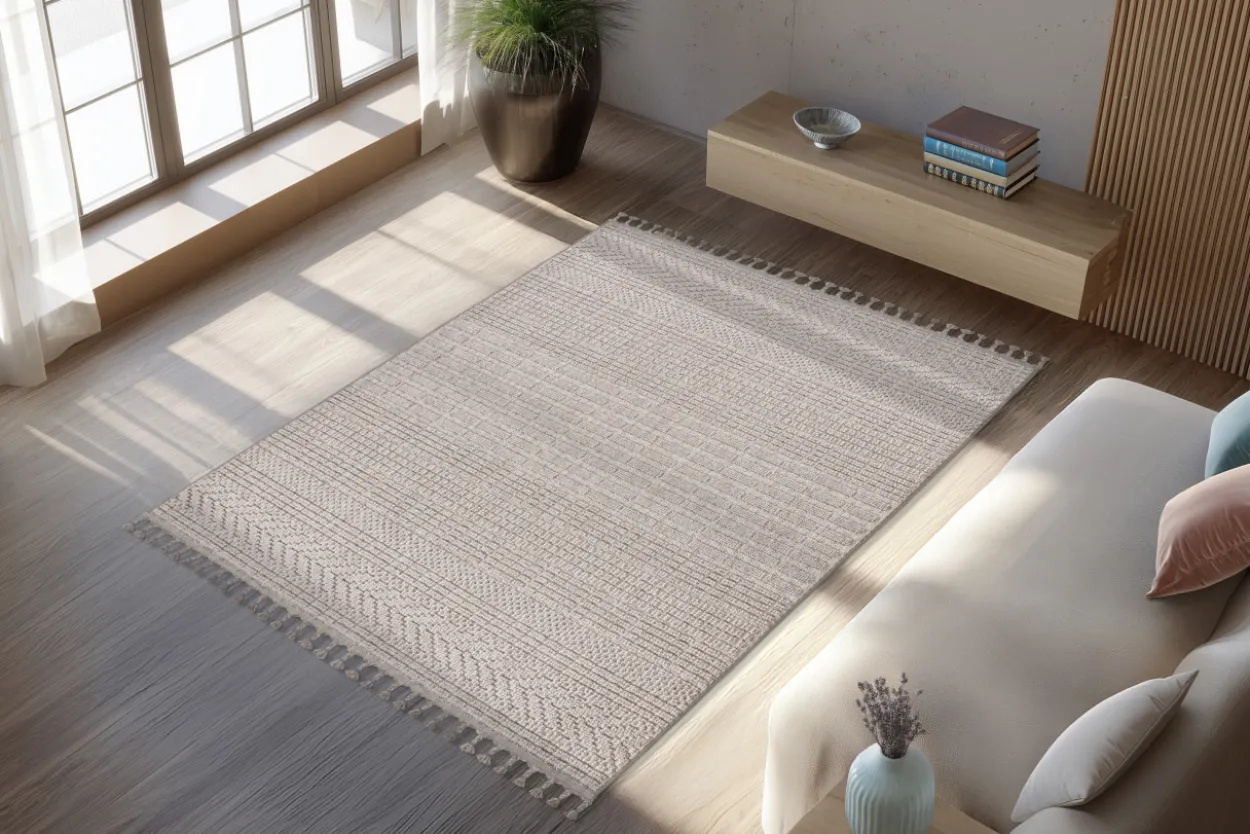 Teppich LUXOR silber