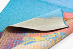 Teppich RANTUM BEACH blau