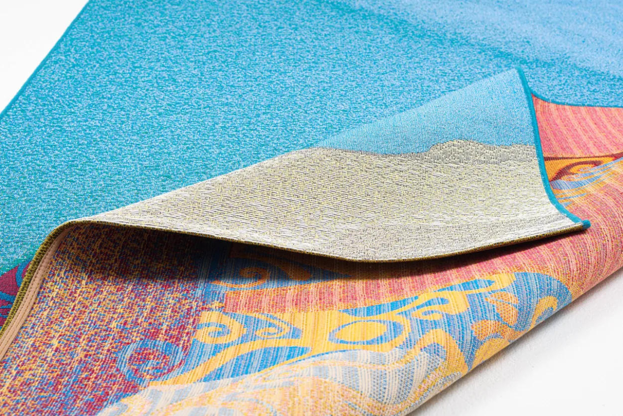 Teppich RANTUM BEACH blau