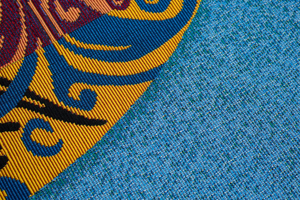 Teppich RANTUM BEACH blau