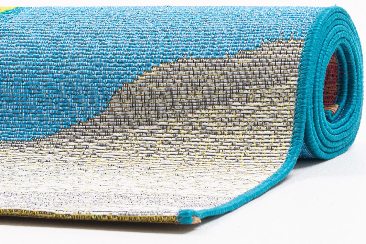 Teppich RANTUM BEACH blau