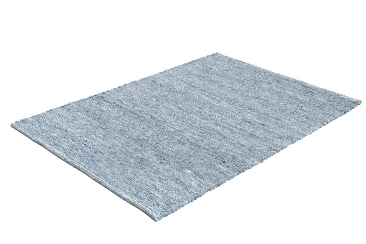 Teppich WOLLI blau