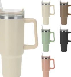 Thermobecher STRAW COLORI