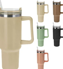 Thermobecher STRAW COLORI PAST