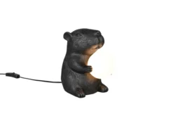 Tischleuchte CAPI schwarz