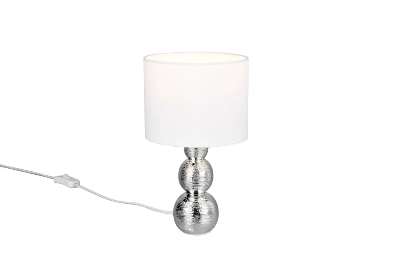 Tischleuchte LOVA silber