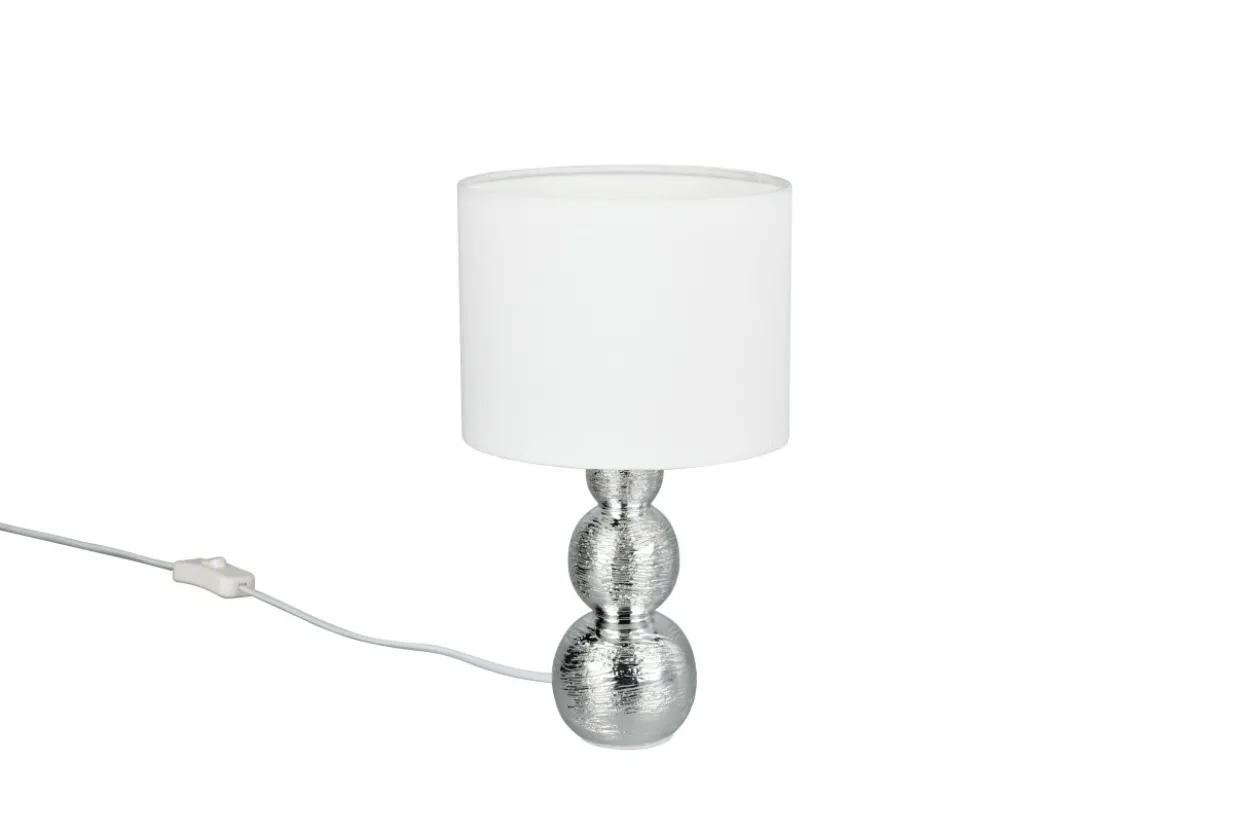 Tischleuchte LOVA silber