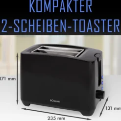 Toaster BLACK