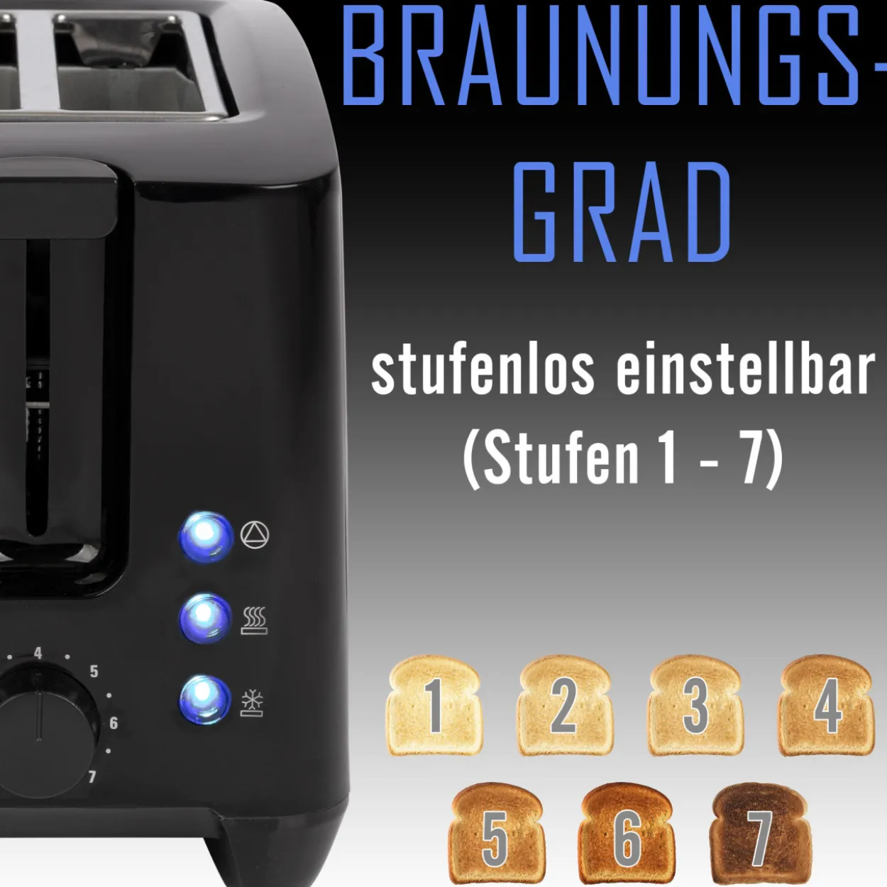 Toaster BLACK