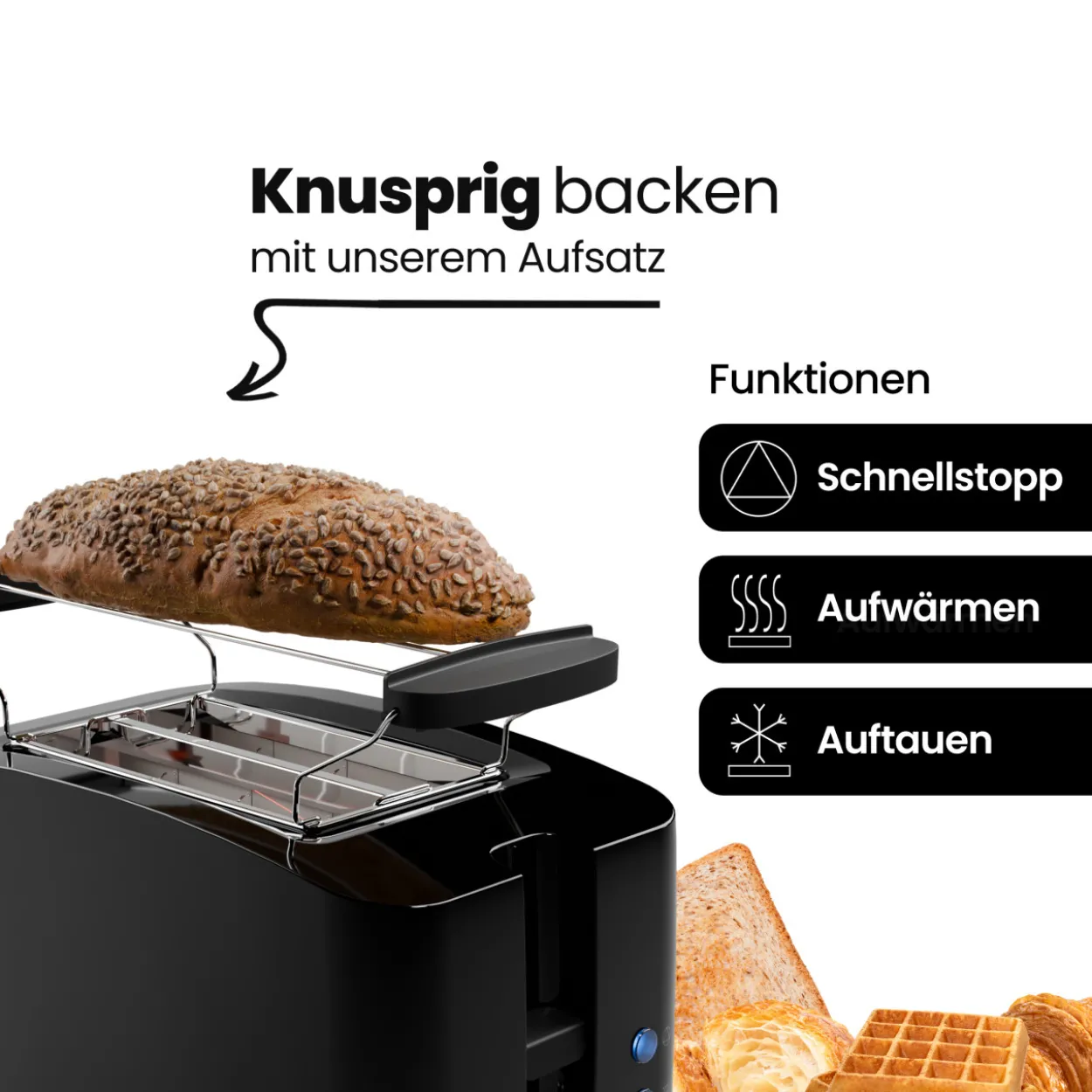 Toaster BLACK