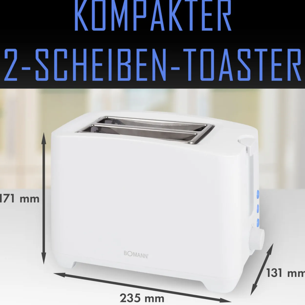 Toaster WHITE