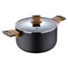 Topf mit Deckel EARTH BLACK