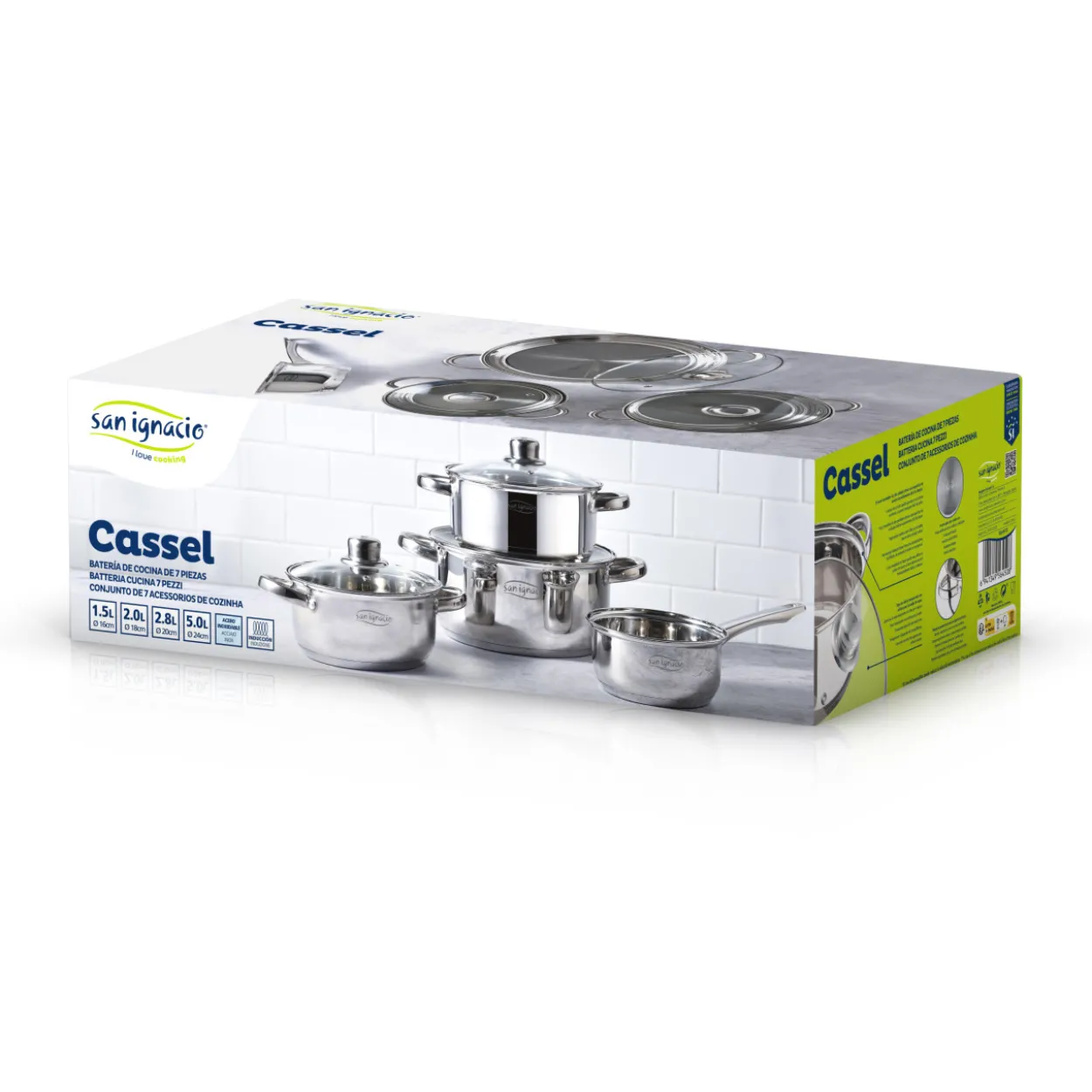 Topf-Set CASSEL 4-teilig