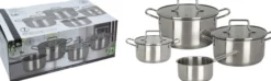 Topf-Set SILVER
