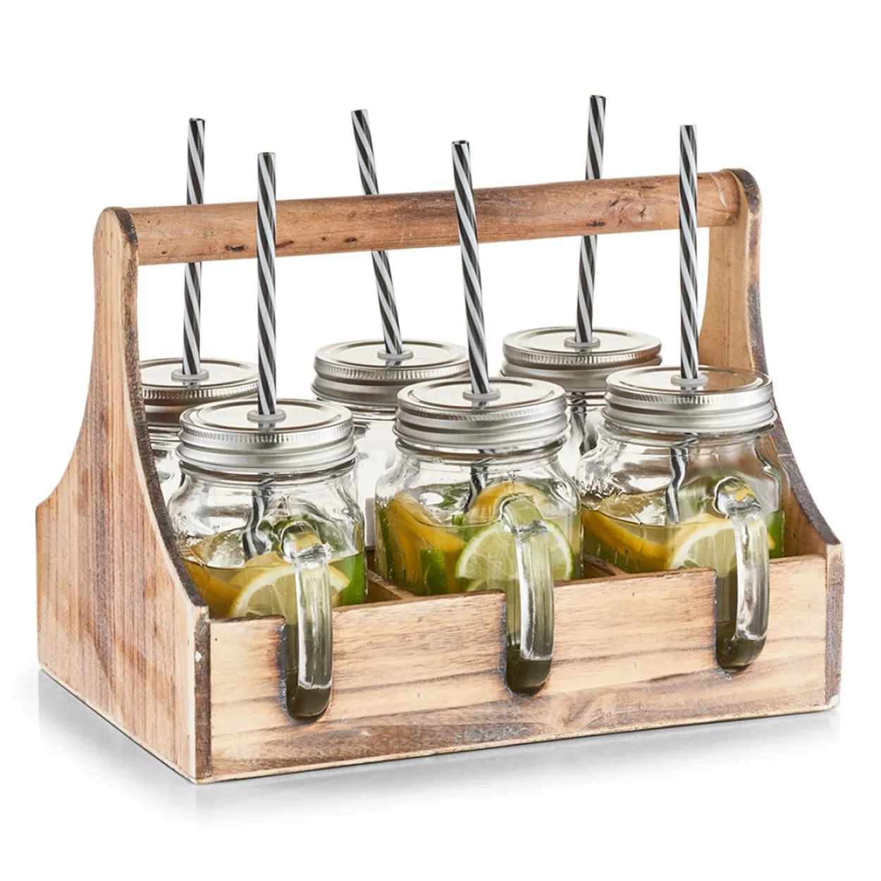 Trinkglas-Set in Kiste