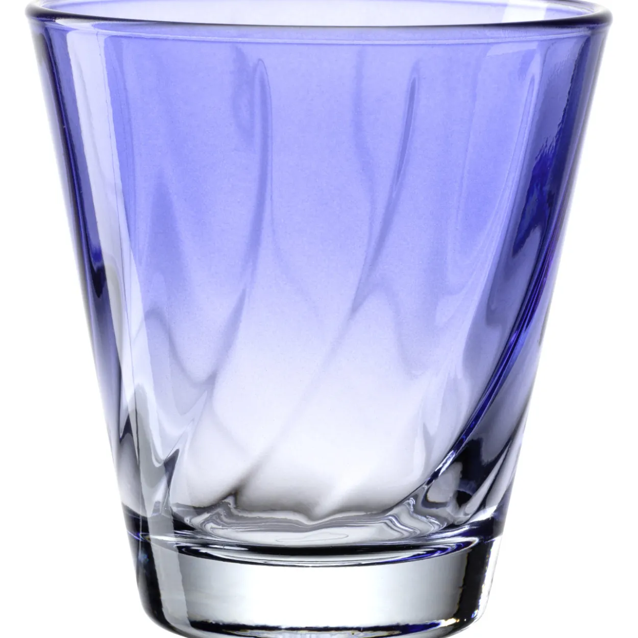 Trinkglas TWIST blau