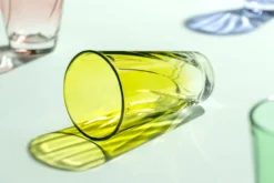 Trinkglas TWIST gelb