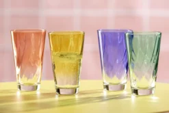 Trinkglas TWIST gelb