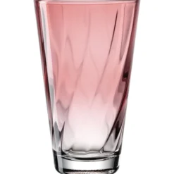 Trinkglas TWIST rot