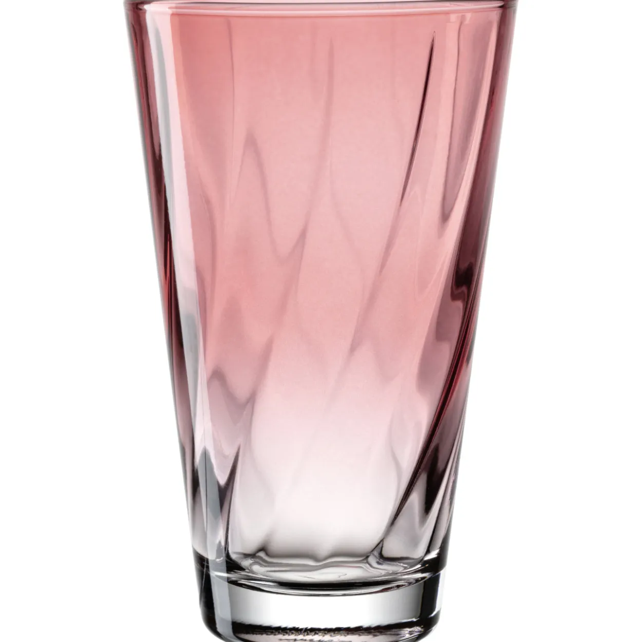Trinkglas TWIST rot