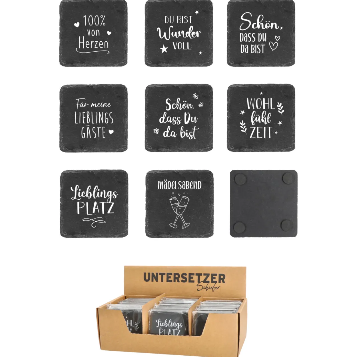 Untersetzer SCHIEFER